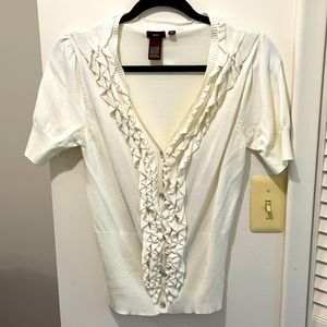 Gorgeous Ruffle Cardigan